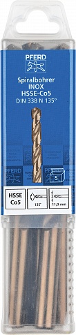 Сверло по металлу SPB DIN338 HSSE d 11,0, арт.25203581 