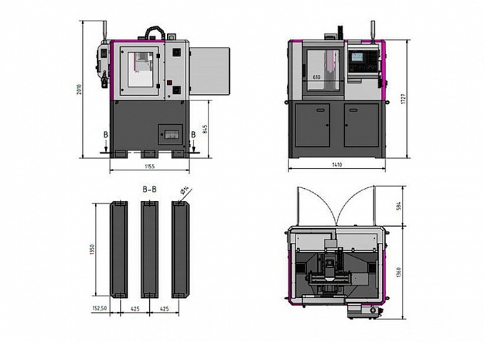 Фрезерный станок с ЧПУ OPTImill F 3Pro фото