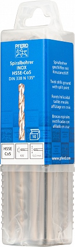 Сверло по металлу SPB DIN338 HSSE d 10,0, арт.25203578 