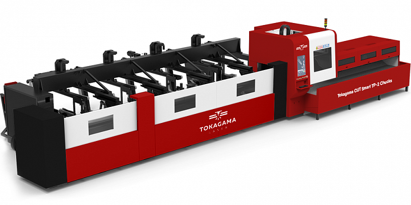 Профессиональный двухпатронный лазерный труборез Tokagama Smart TP фото